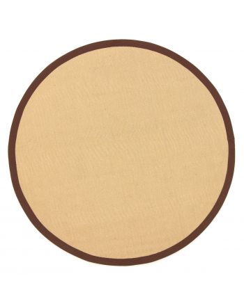 Tappeto Sisal rotondo Marrone
