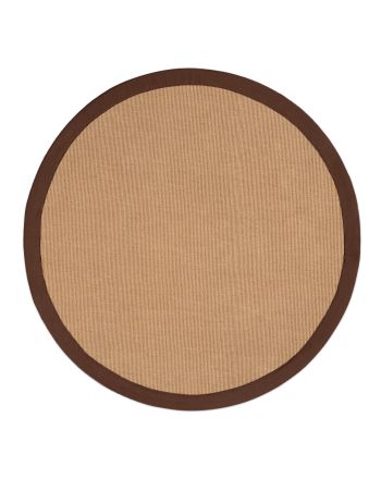 Tappeto Sisal rotondo Marrone