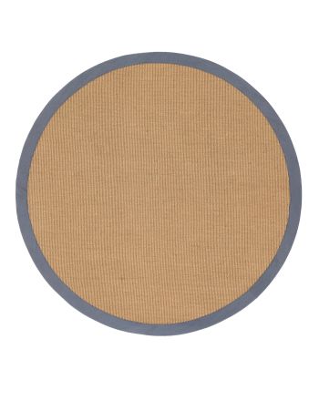 Tappeto Sisal rotondo Grigio