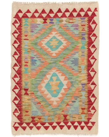 Tappeto a tessitura Kilim Afghan