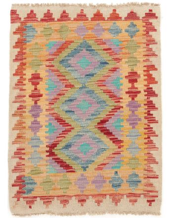 Tappeto a tessitura Kilim Afghan