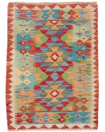 Tappeto a tessitura Kilim Afghan