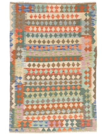 Tappeto a tessitura Kilim Afghan