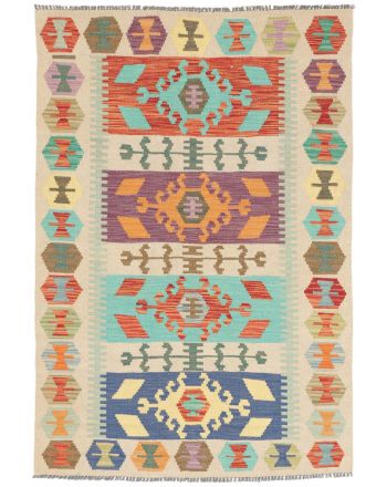 Tappeto a tessitura Kilim Afghan