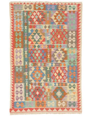 Tappeto a tessitura Kilim Afghan