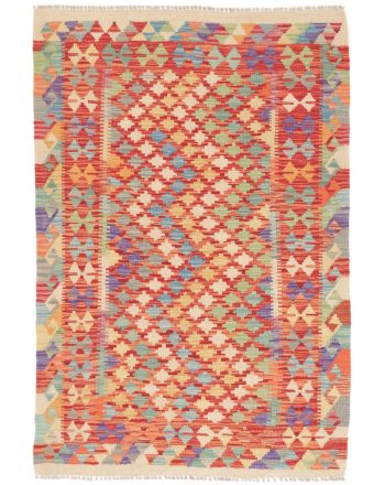 Tappeto a tessitura Kilim Afghan