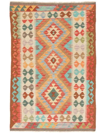 Tappeto a tessitura Kilim Afghan