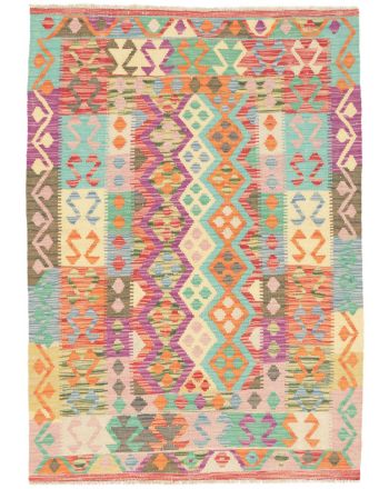 Tappeto a tessitura Kilim Afghan