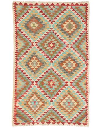 Tappeto a tessitura Kilim Afghan