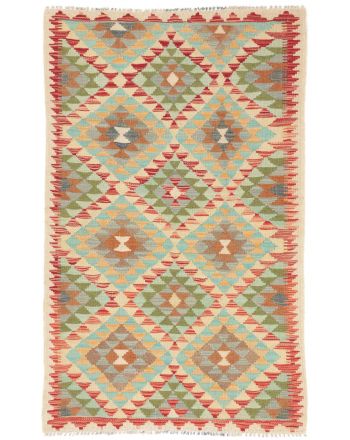 Tappeto a tessitura Kilim Afghan