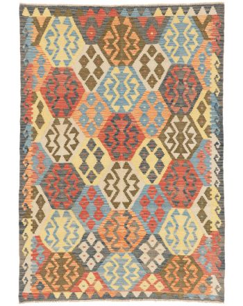 Tappeto a tessitura Kilim Afghan