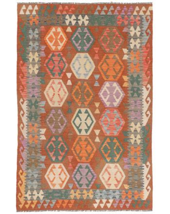 Tappeto a tessitura Kilim Afghan