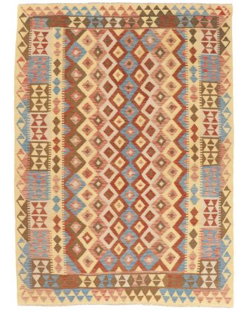 Tappeto a tessitura Kilim Afghan