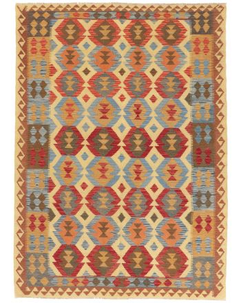 Tappeto a tessitura Kilim Afghan