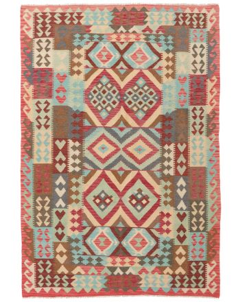 Tappeto a tessitura Kilim Afghan