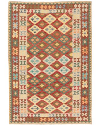 Tappeto a tessitura Kilim Afghan