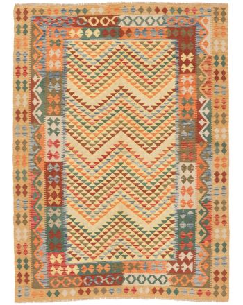 Tappeto a tessitura Kilim Afghan