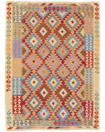 Tappeto a tessitura Kilim Afghan