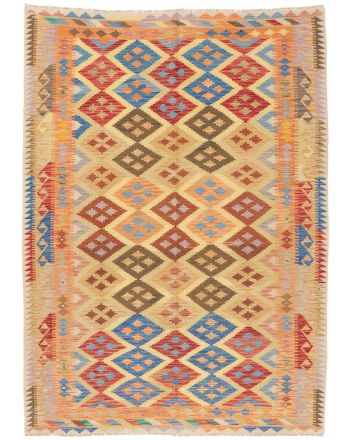 Tappeto a tessitura Kilim Afghan