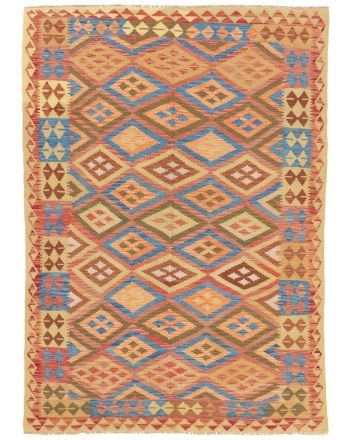 Tappeto a tessitura Kilim Afghan