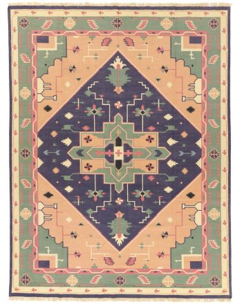 Tappeto a tessitura Kilim India