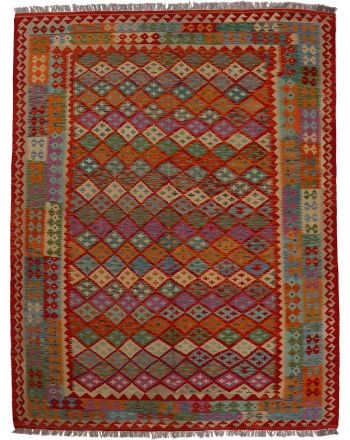 Tappeto a tessitura Kilim Afghan