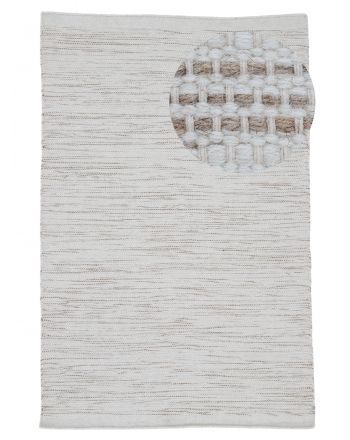Tappeto di lana Mona Creme