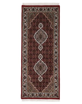 Tappeto Tabriz Mahi passatoia Rosso