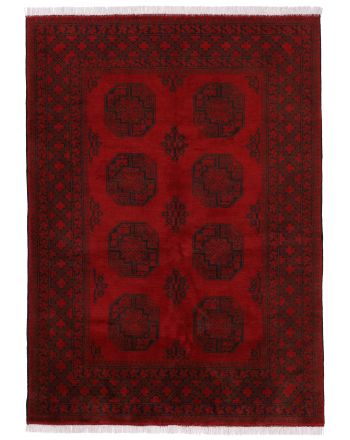 Tappeto Afghan Akhche Rot