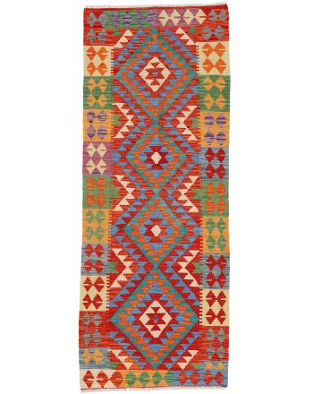 Tappeto a tessitura Kilim Afghan