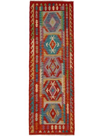 Tappeto a tessitura Kilim Afghan