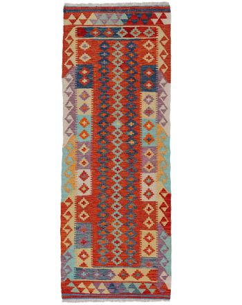 Tappeto a tessitura Kilim Afghan