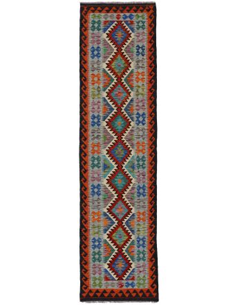 Tappeto a tessitura Kilim Afghan