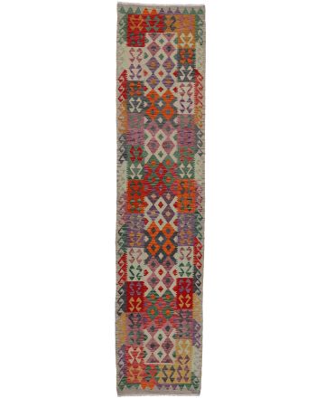 Tappeto a tessitura Kilim Afghan