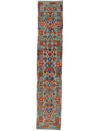 Tappeto a tessitura Kilim Afghan