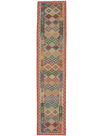 Tappeto a tessitura Kilim Afghan