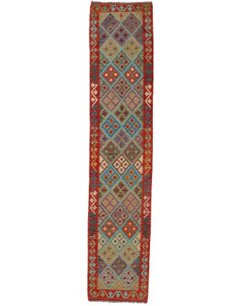 Tappeto a tessitura Kilim Afghan