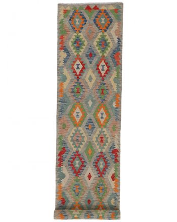 Tappeto a tessitura Kilim Afghan