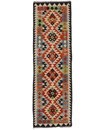 Tappeto a tessitura Kilim Afghan