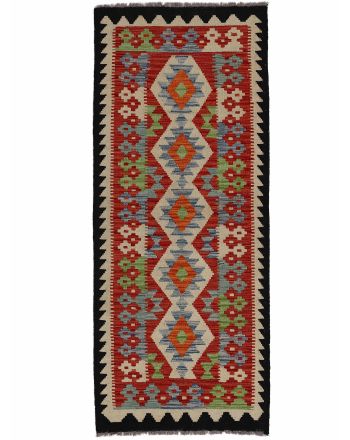 Tappeto a tessitura Kilim Afghan