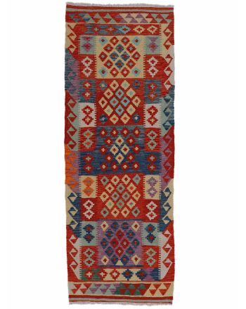 Tappeto a tessitura Kilim Afghan