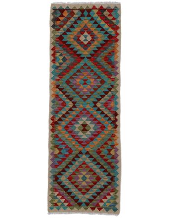 Tappeto a tessitura Kilim Afghan