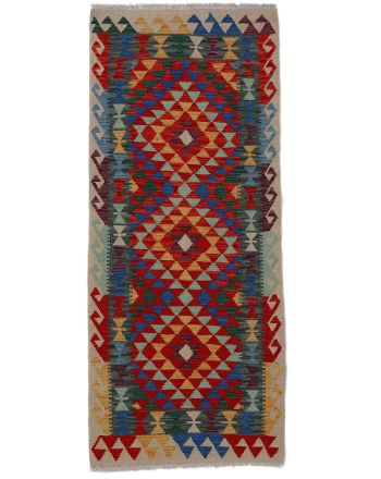 Tappeto a tessitura Kilim Afghan