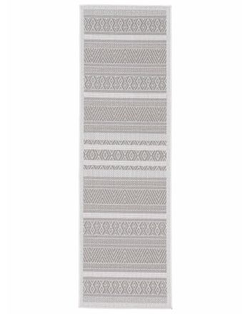 Tappeto per interno ed esterno Boho passatoia Beige