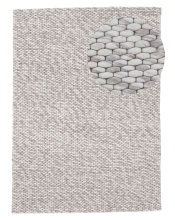 Tappeto di lana Sina Beige