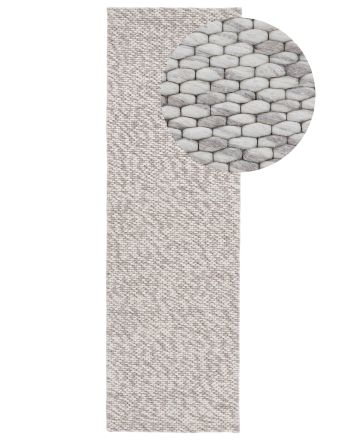 Tappeto di lana Sina passatoia Beige