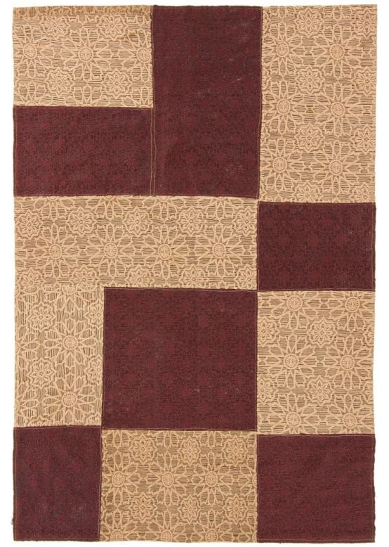 Tappeto a tessitura Kilim Patchwork