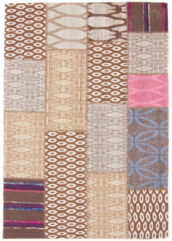 Tappeto a tessitura Kilim Patchwork