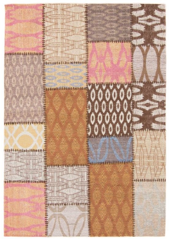 Tappeto a tessitura Kilim Patchwork