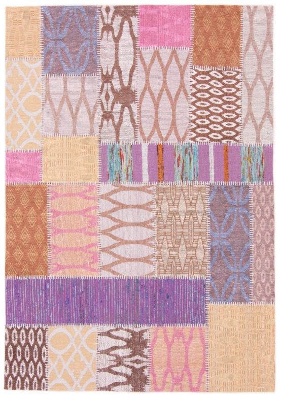 Tappeto a tessitura Kilim Patchwork